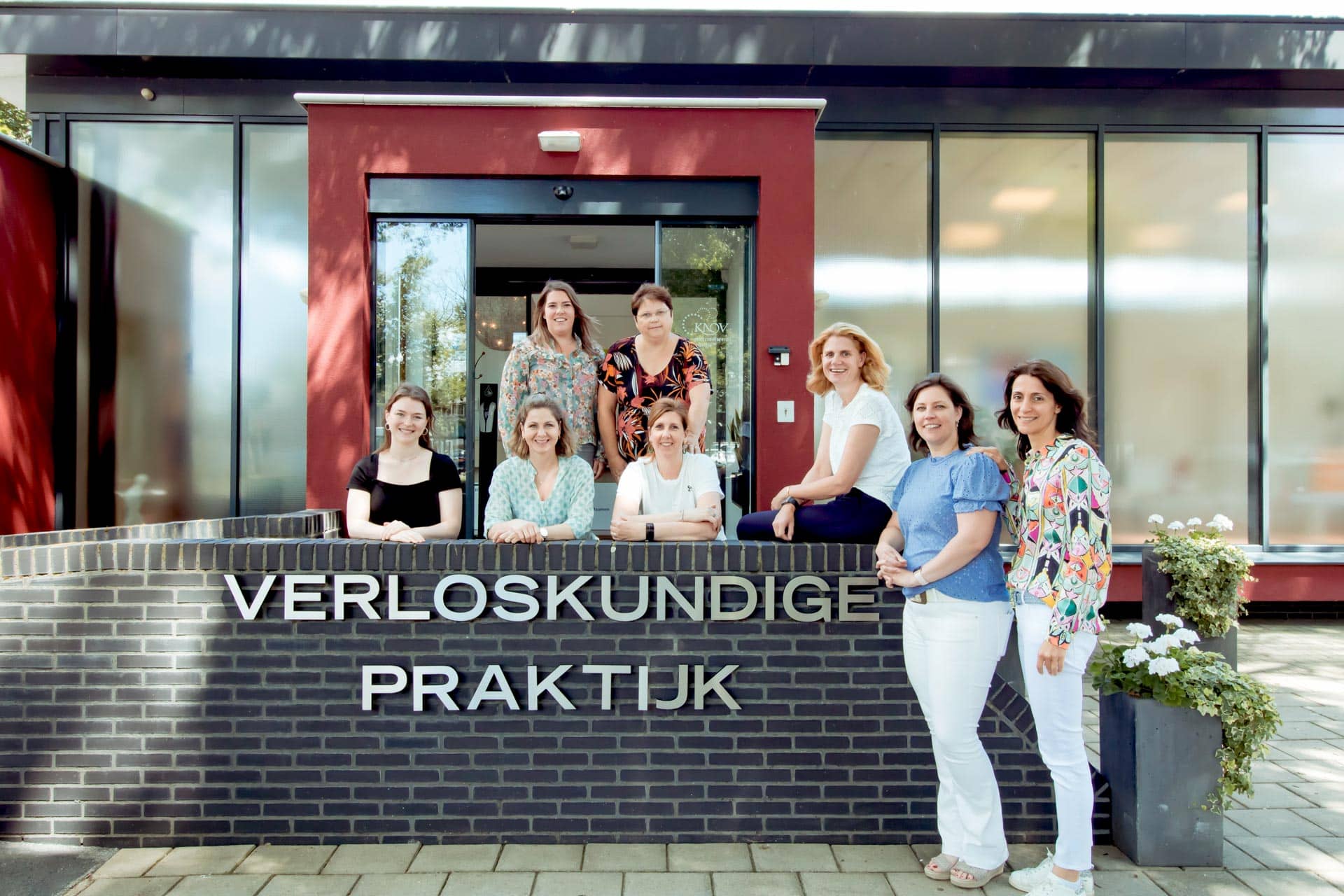 Het team Verloskundige Groepspraktijk Helmond